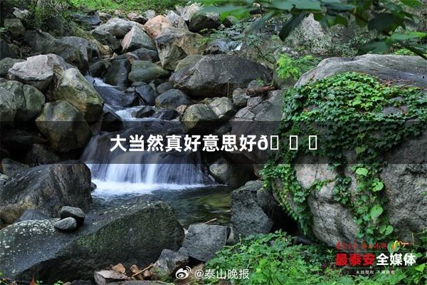 大当然真好意思好🍃